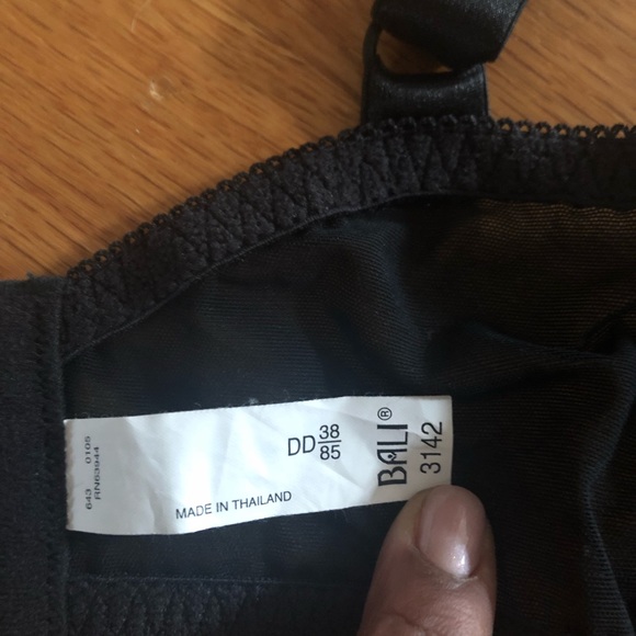 Bali Black Lace Bra - Picture 5 of 5